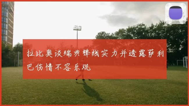 拉比奥谈瑞典锋线实力并透露萨利巴伤情不容乐观